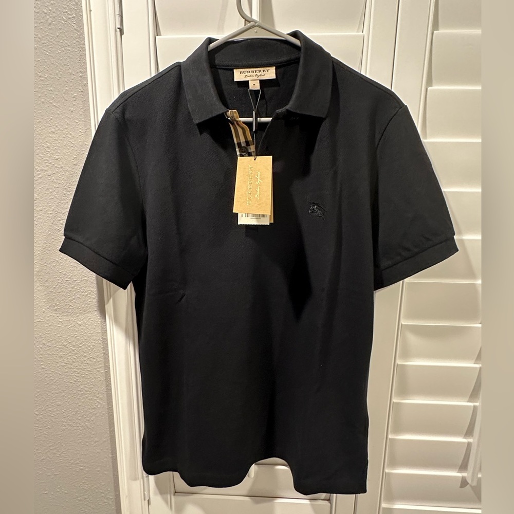 Brand new with tags Burberry Men’s Equestrian Knight Polo